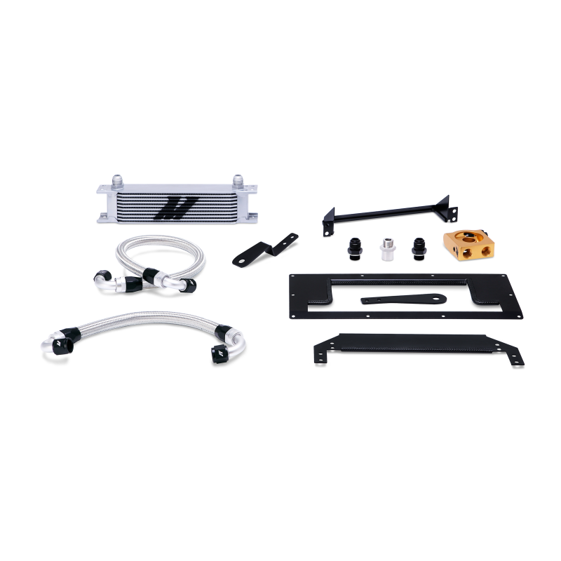 Mishimoto 99-05 Mazda Miata Thermostatic Oil Cooler Kit - Silver-thumbmail-3
