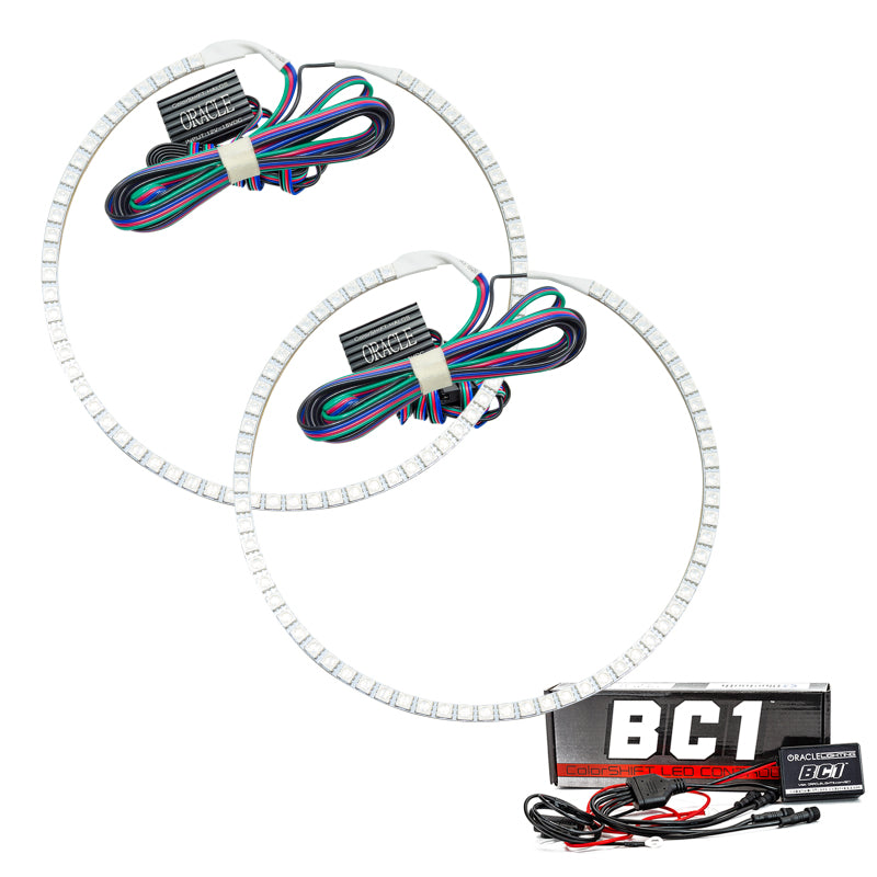 Oracle Chevy Camaro Non-RS 14-15 Halo Kit Round Style - ColorSHIFT w/ BC1 Controller-thumbmail-2