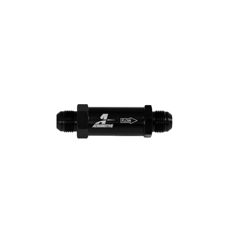 Aeromotive In-Line Full Flow Check Valve (-10 AN Flare) - Black-thumbmail-1