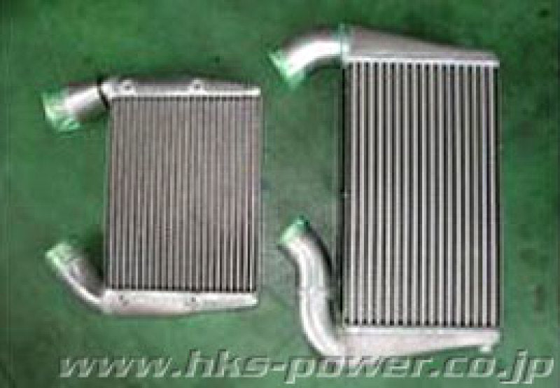 HKS 09 Nissan GTR R35 2 Core FMIC includes Carbon Air Duct and Full Piping Kits-thumbmail-3