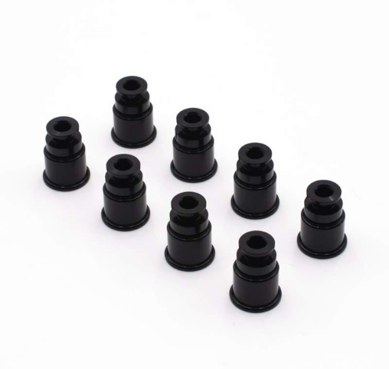 BLOX Racing 14mm Adapter Top (1/2in) w/Viton O-Ring & Retaining Clip (Set of 8)-thumbmail-1