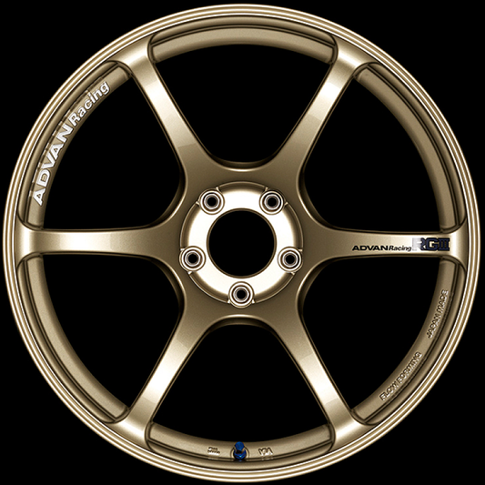 Advan RGIII 19x9 +25 5-114.3 Racing Gold Metallic Wheel