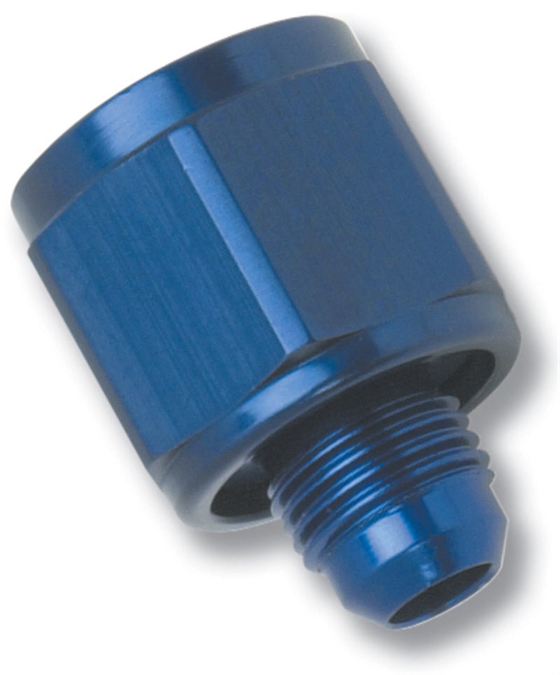 Russell Performance -8 AN Female to -4 AN to Male B-Nut Reducer (Blue)-thumbmail-3