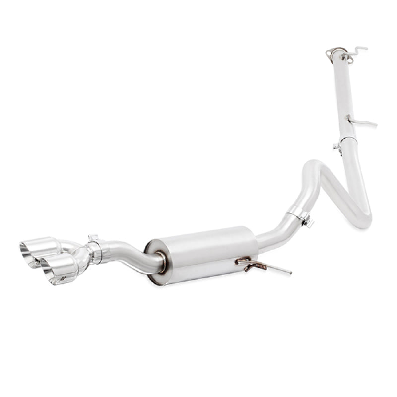 Mishimoto 14-16 Ford Fiesta ST 1.6L 2.5in Stainless Steel Cat-Back Exhaust w/ Polish Tips-thumbmail-5
