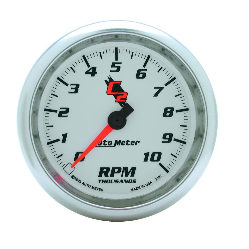 Autometer C2 3 3/8 inch 10000RPM In-Dash Tachometer-thumbmail-2