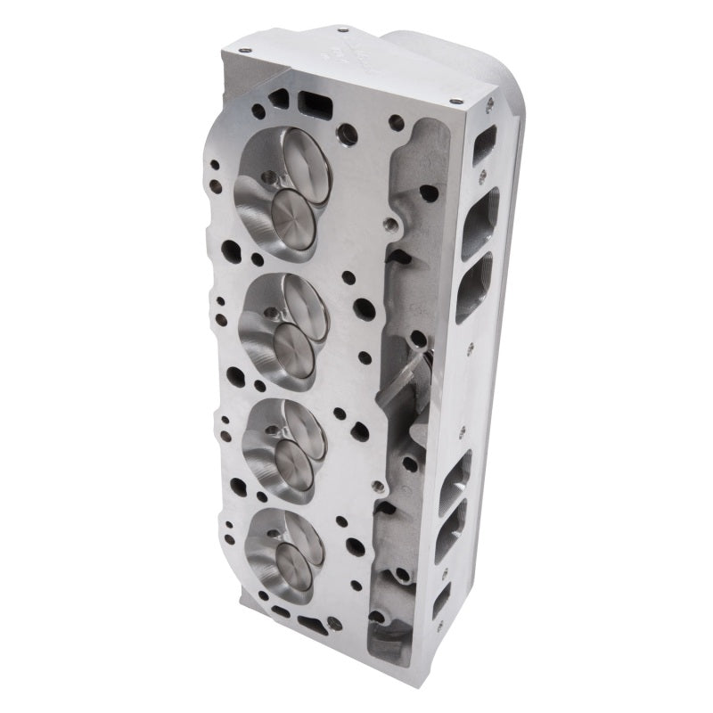 Edelbrock Cyl Head BBC Victor Jr 24 Deg Rect Port 300cc 106cc Combustion Chamber-thumbmail-6