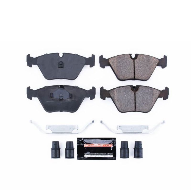 Power Stop 89-91 Audi 200 Front Z23 Evolution Sport Brake Pads w/Hardware-thumbmail-1