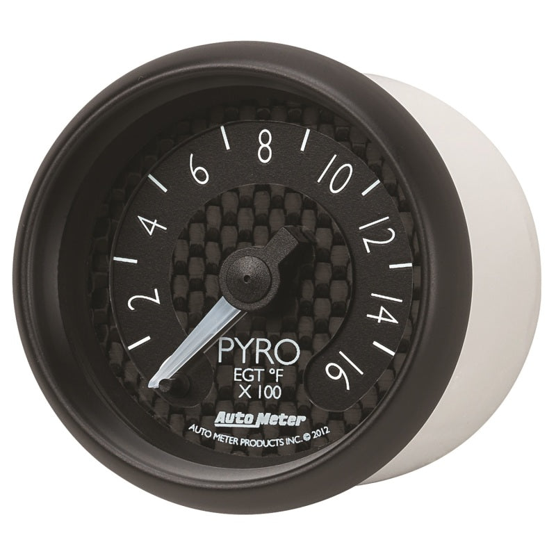Autometer GT Series 52mm Full Sweep Electronic 0-1600 Deg F EGT/Pyrometer Gauge-thumbmail-3