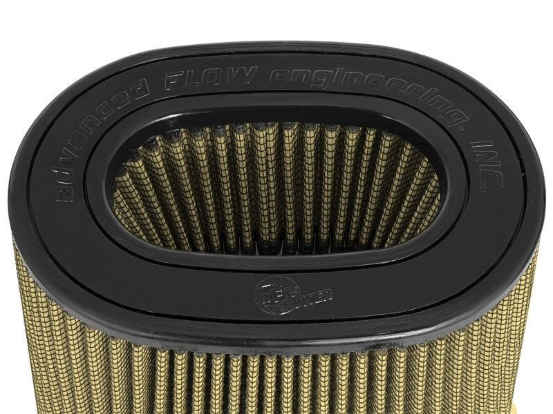 aFe Momentum Intake Rep Air Filter w/PG7 Media-3in F (Dual) x (8.25x6.25)in B x (7.25x5)in T x 9in H-thumbmail-3