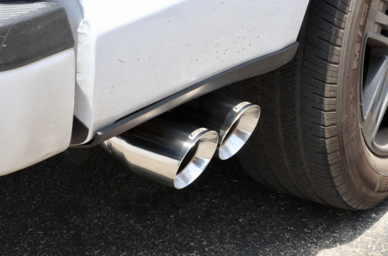 Carven 15-20 Ford F-150 5.0L Competitor Series Cat-Back w/R-Series Muf. & 4in. Dual Tip - Polished-thumbmail-3