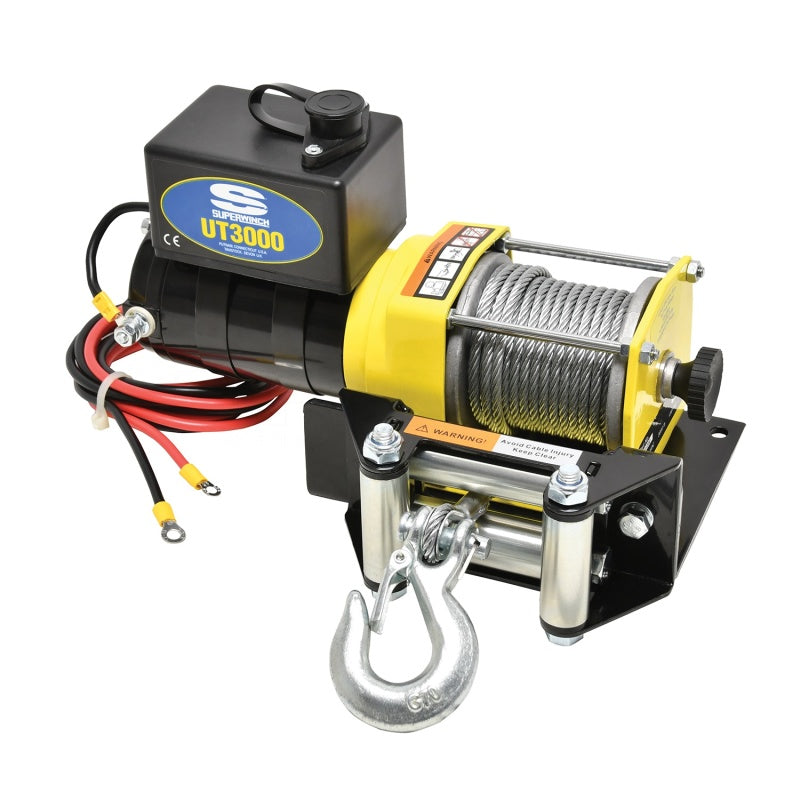 Superwinch 3000 LBS 12V DC 3/16in x 40ft Steel Rope UT3000 Winch-thumbmail-4