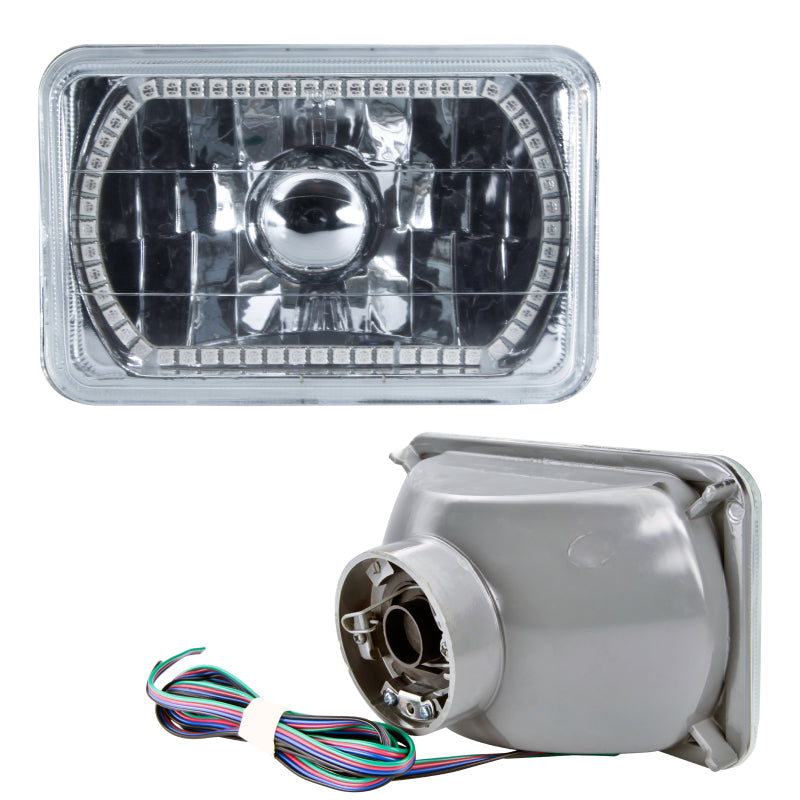 Oracle Pre-Installed Lights 4x6 IN. Sealed Beam - ColorSHIFT Halo-thumbmail-5