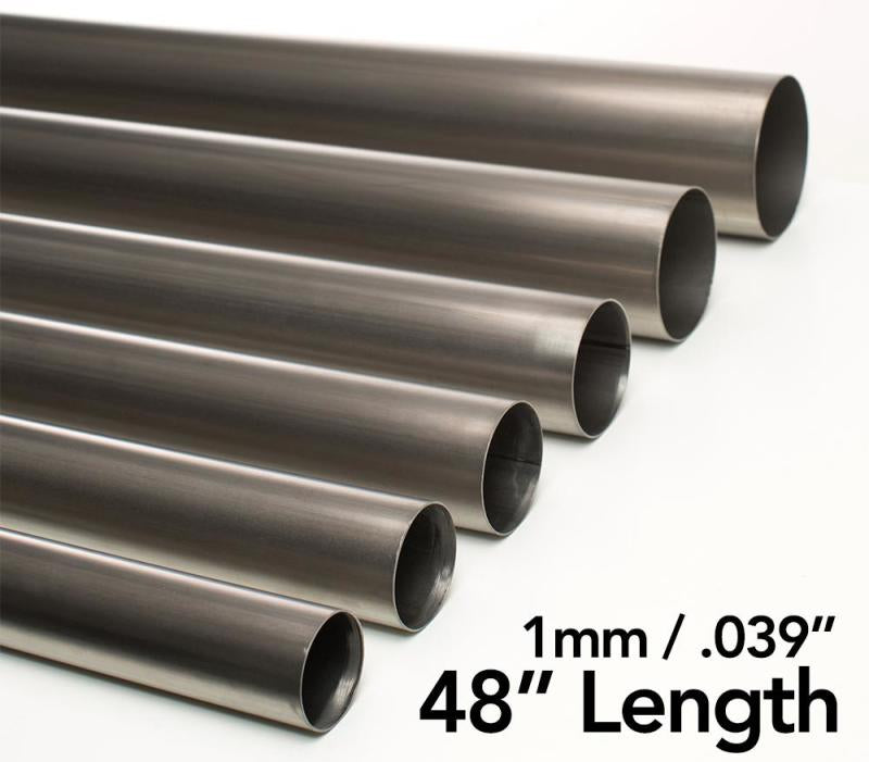 Ticon Industries .5in Diameter x 48in Length 1mm/.039in Wall Thickness Titanium Tube-thumbmail-2