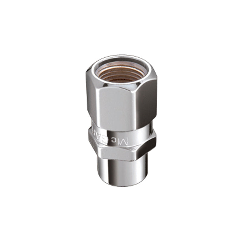 McGard Hex Lug Nut (Drag Racing Short Shank) 1/2-20 / 13/16 Hex / 1.6in. Length (4-Pack) - Chrome-thumbmail-2