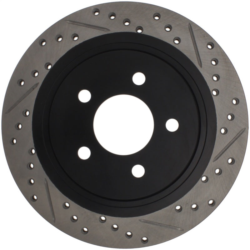 StopTech 05-10 Ford Mustang Slotted & Drilled Left Rear Rotor-thumbmail-7