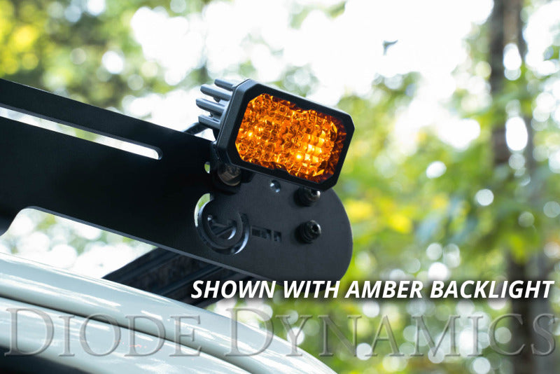 Diode Dynamics Stage Series 2 In LED Pod Sport - Yellow Spot Standard ABL Each-thumbmail-3