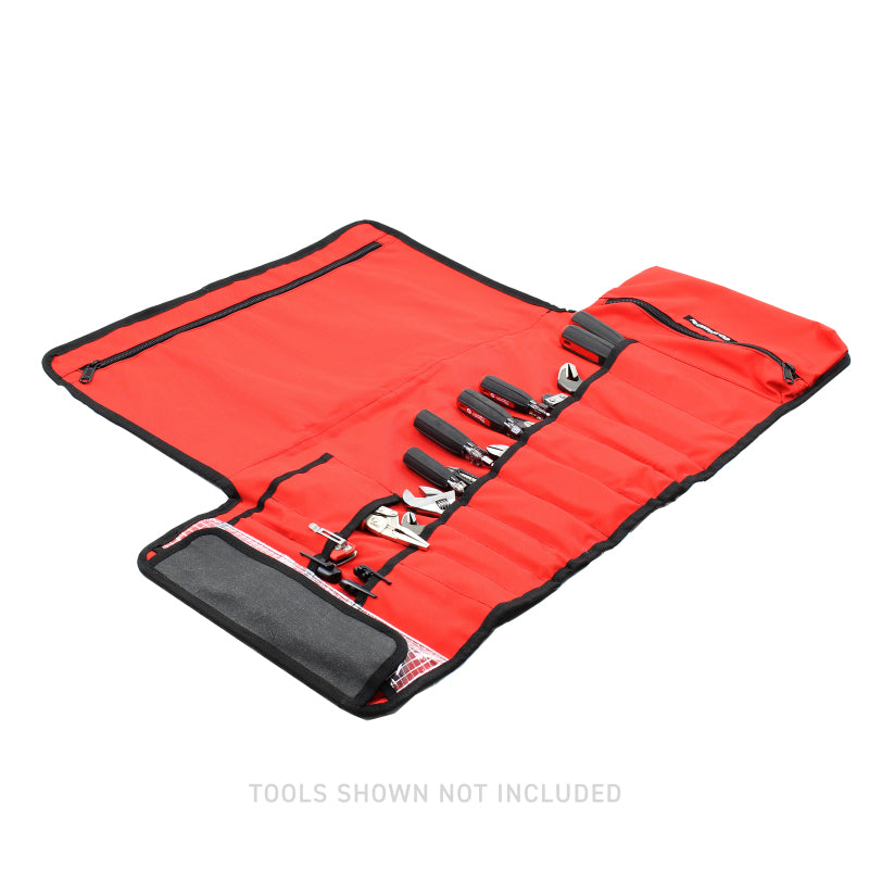 Go Rhino XVenture Gear Tool Roll Large (7x7in. Closed) 12oz Waxed Canvas - Black-thumbmail-9