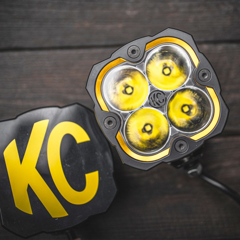 KC HiLiTES FLEX ERA 4 Color Bezel Ring Gold (ea)-thumbmail-2
