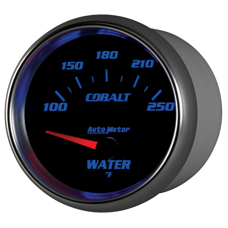 Autometer Cobalt 66mm 100-250 Degree F Electric Water Temperature Gauge-thumbmail-2