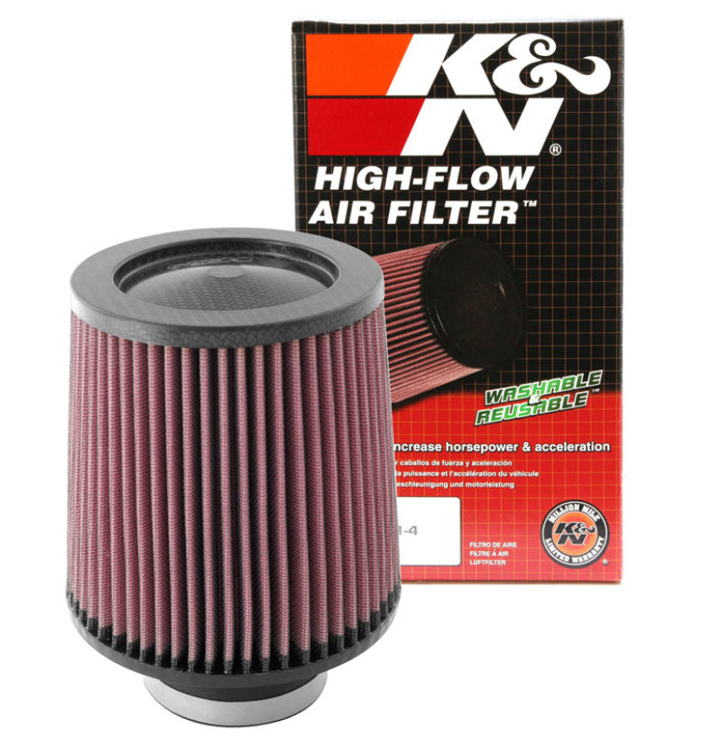 K&N Round Tapered Universal Air Filter 3 inch Flange 6 inch Base 5 inch Top 6 inch Height-thumbmail-9