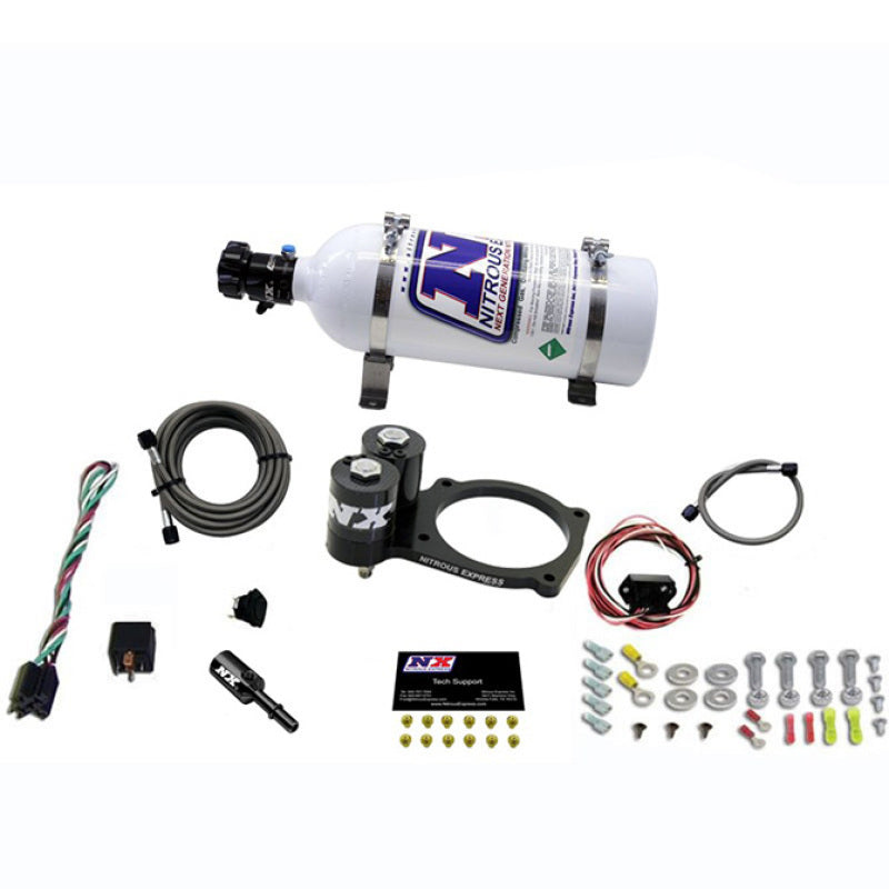 Nitrous Express Dodge Hellcat/Demon Nitrous Plate Kit w/5lb Bottle-thumbmail-1