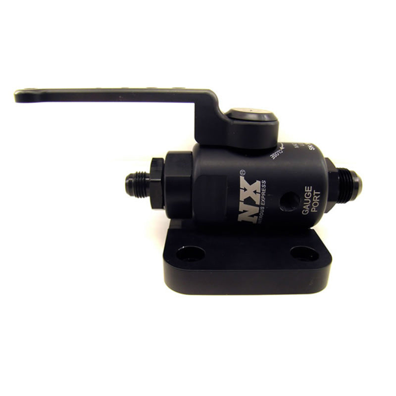 Nitrous Express Remote Shutoff Nitrous Valve Female 8AN Oring Inlet and Outlet-thumbmail-1