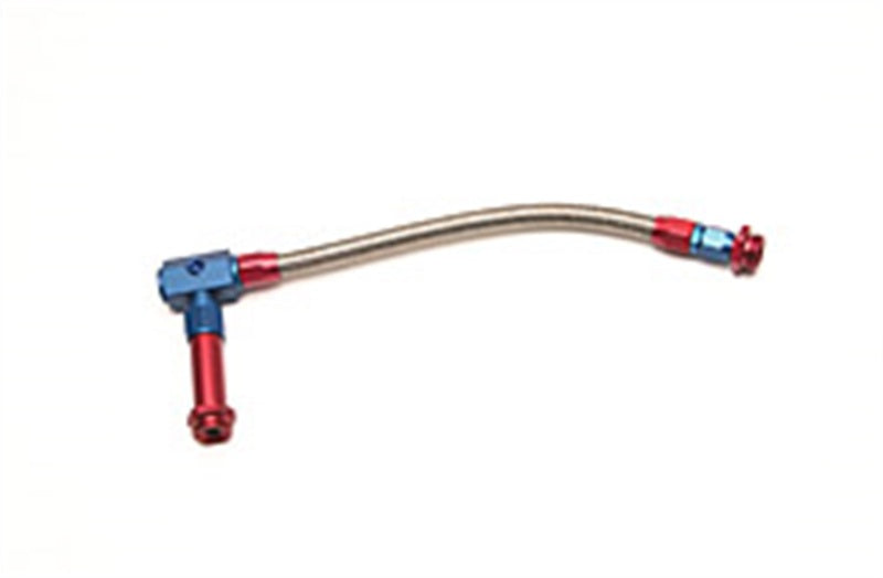 Russell Performance -6 AN to 3/8in Female NPT ProFlex Holley 4150 Dual Inlet Carb Kit (Red/Blue)-thumbmail-2