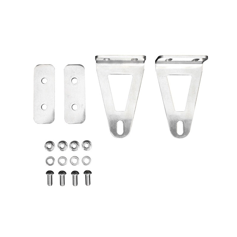 Westin HDX Grille Guard LED Light Bracket for 20 or 30 inch LED Bar - Stainless Steel-thumbmail-4