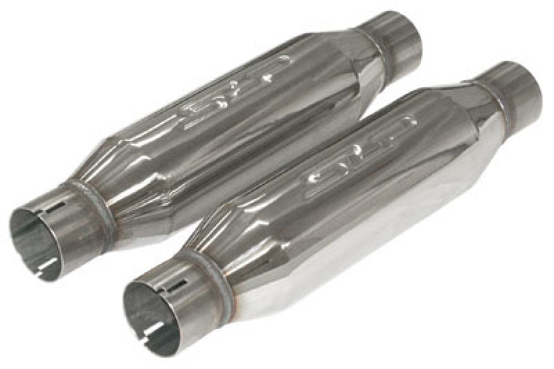 SLP Exhaust LoudMouth 2.5in Inlet / Outlet Bullet-Type Resonator-thumbmail-1
