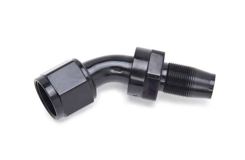 Russell Performance -8 AN 45 Degree Hose End Without Socket - Polished and Black-thumbmail-1