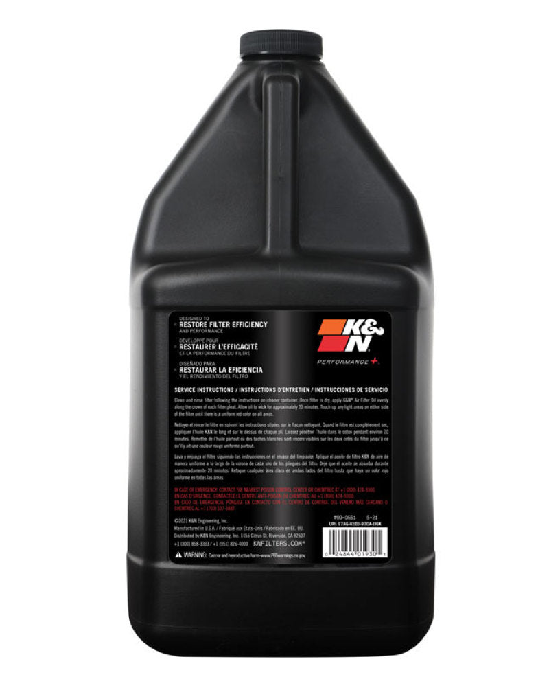 K&N 1 Gallon Air Filter Oil-thumbmail-4