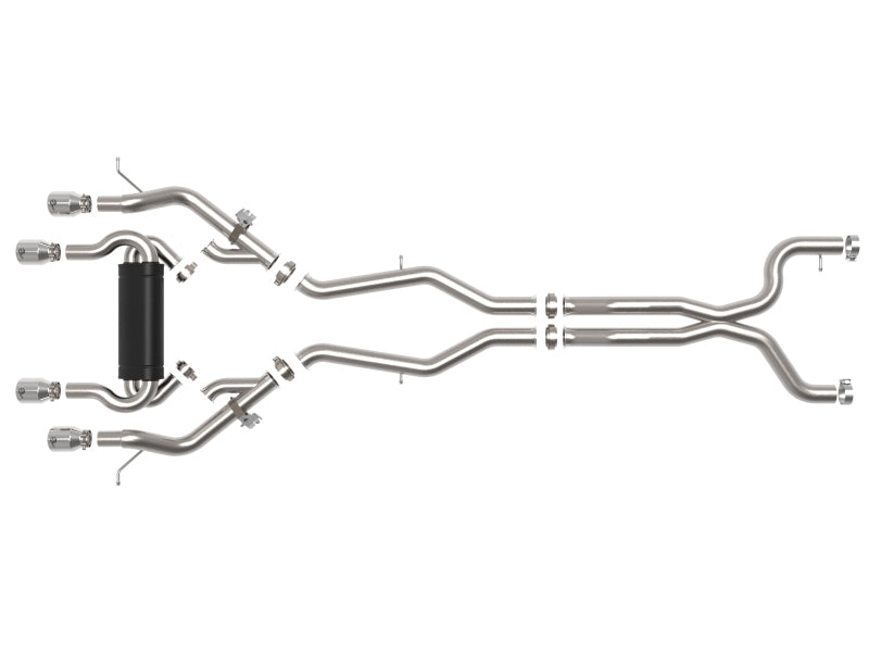 aFe MACHForce XP Exhausts Cat-Back SS 21 BMW M2 Competition L6-3.0L w/Polished Tips-thumbmail-6