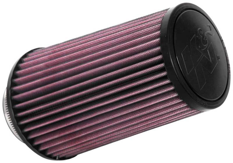 K&N Universal Round Tapered Filter 3 inch FLG / 5 inch Bottom / 4 inch Top / 7 7/8 inch Height-thumbmail-1