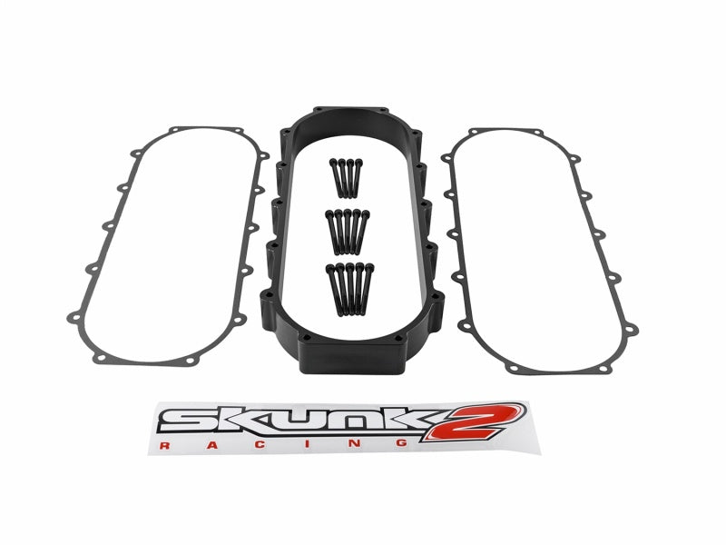 Skunk2 Ultra Series Honda/Acura (RACE) Intake Manifold 2 Liter Spacer (Inc Gasket & Hardware) Black-thumbmail-5