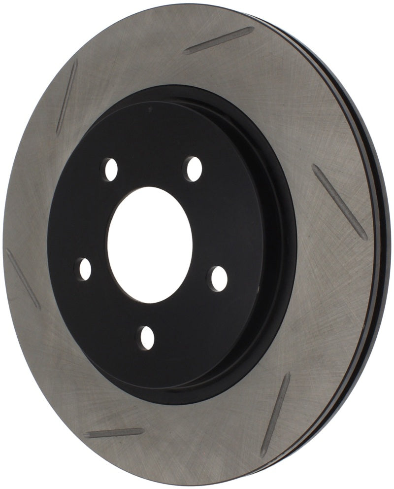 StopTech Power Slot 05-10 Mustang V6/4.0L / GT V8-4.6L Rear Right Slotted Rotor-thumbmail-4