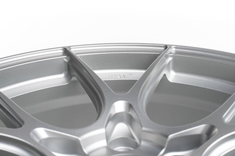Titan 7 T-CS5 18x9.5 5x114.3 +40 Offset / 73 CB Iridium Silver Wheel (Hub Ring Req.)-thumbmail-2