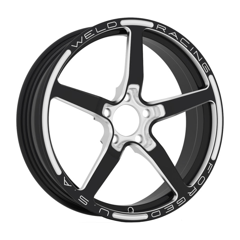 Weld Alumastar 2.0 18x6 / 5x4.5 BP / 2.7in. BS Black Wheel-thumbmail-1