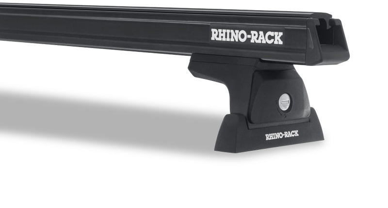 Rhino-Rack Heavy Duty 65in 2 Bar Roof Rack (No Tracks) - Black-thumbmail-1