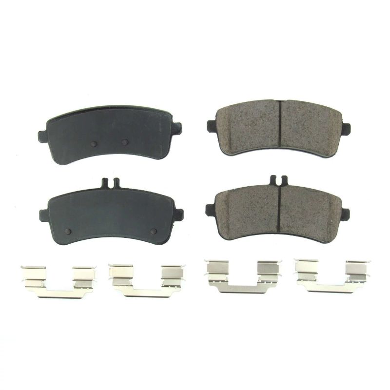 Power Stop 17-18 Mercedes-Benz AMG GT Rear Z17 Evolution Ceramic Brake Pads w/Hardware-thumbmail-1