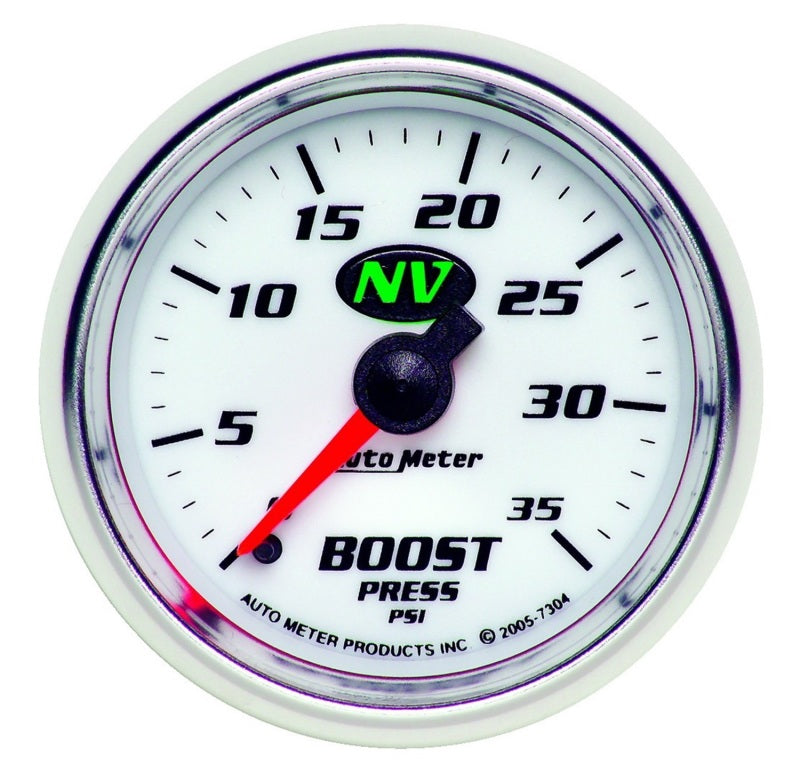 Autometer NV 52mm 0-35 PSI Boost Mechanical Gauge-thumbmail-1