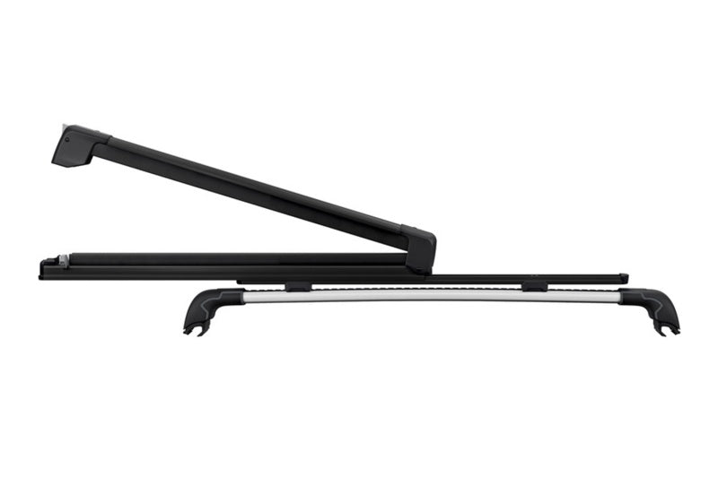 Thule SnowPack Extender Slide-out Ski/Snowboard Rack (Up to 6 Pair Skis/4 Snowboards) - Black-thumbmail-15