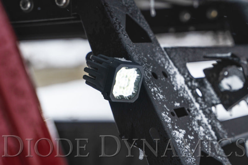 Diode Dynamics Stage Series C1 LED Pod Sport - White Wide Standard RBL Each-thumbmail-3
