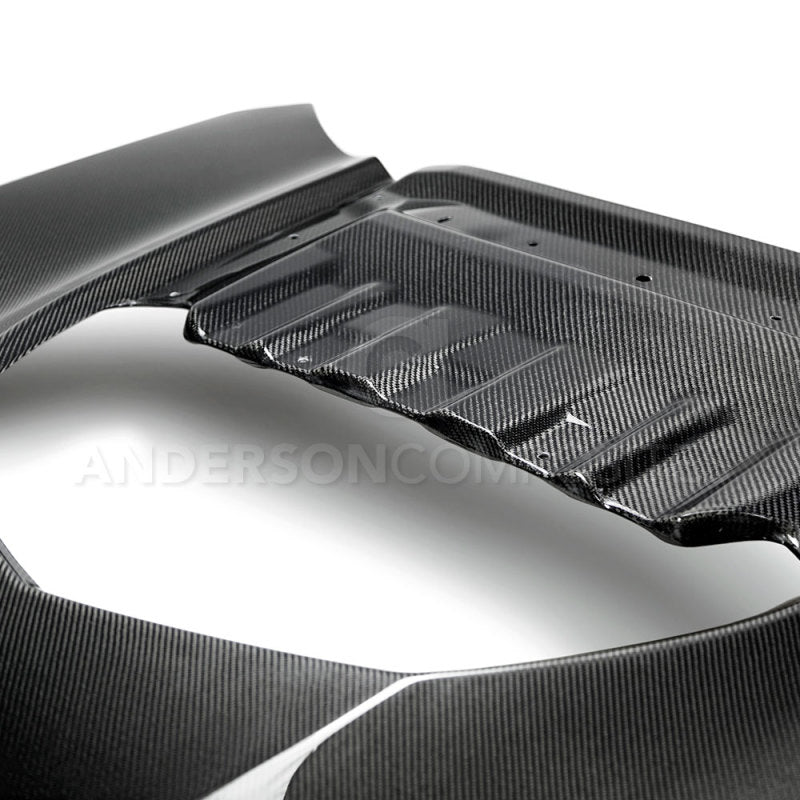 Anderson Composites 2017-2018 Chevrolet Camaro ZL1 1LE Type-OE Style Double Sided Carbon Fiber Hood-thumbmail-6