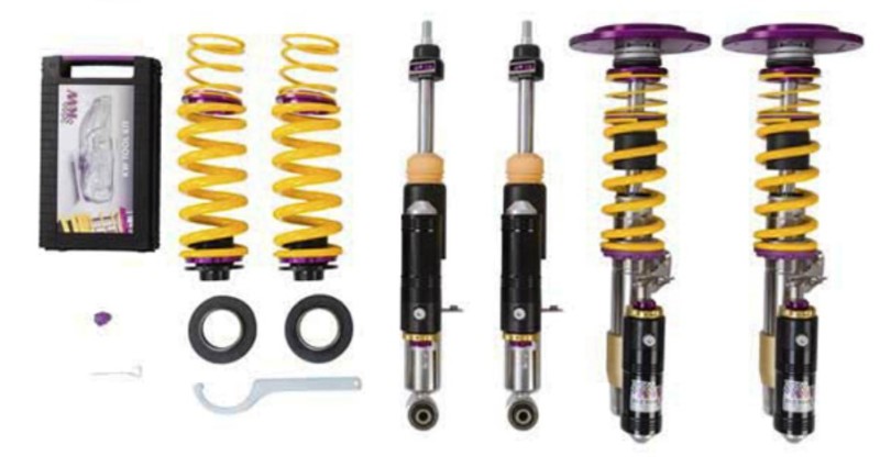 KW Porsche 718 Cayman GT4 (982) Clubsport Coilover Kit 3-Way-thumbmail-4