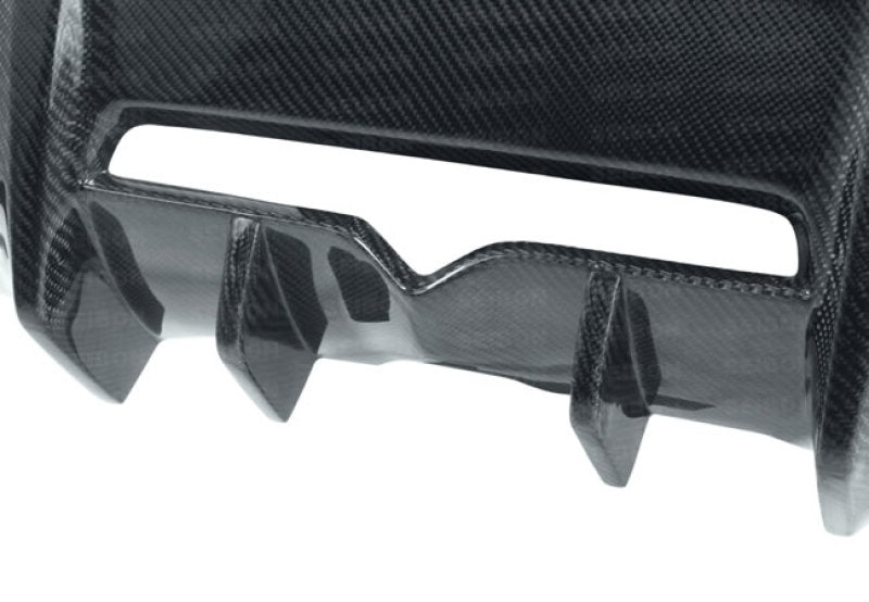 Seibon 12-13 BRZ/FRS Carbon Fiber Rear Diffuser Cover-thumbmail-2