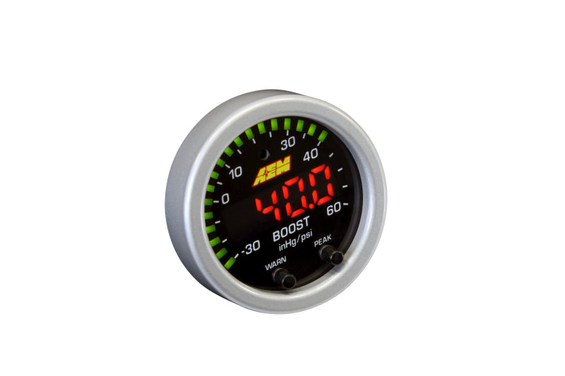 AEM X-Series Boost Pressure -30inHg 60psi Gauge Kit-thumbmail-6