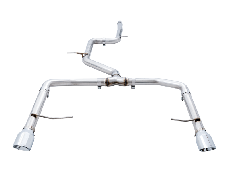 AWE Tuning 18-21 Volkswagen Jetta GLI Mk7 Track Edition Exhaust - Chrome Silver Tips (Fits OEM DP)-thumbmail-2
