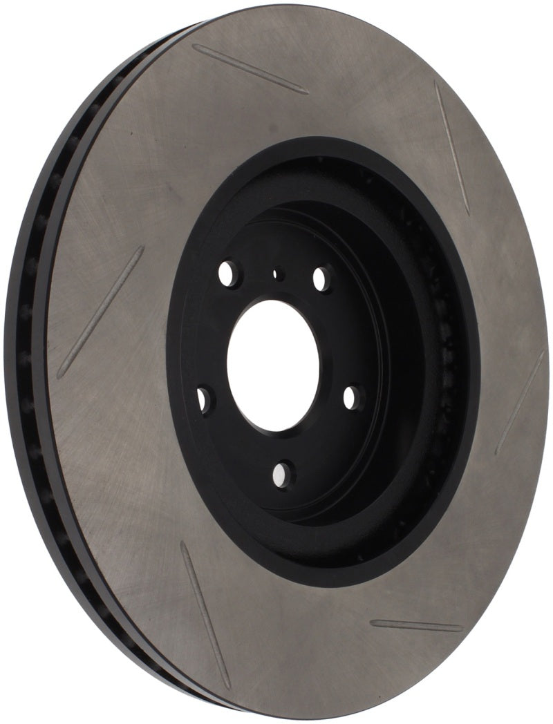 StopTech Power Slot Nissan 370z / Infiniti G37 SportStop Slotted Front Right Rotor-thumbmail-4