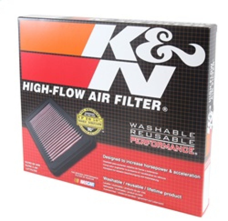 K&N Replacement Panel Air Filter 12.313in OS L x 10.313in OS W x 1.188in H for 13-14 Cadillac ATS-thumbmail-10