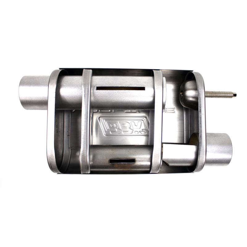 BBK VariTune Adjustable Performance Muffler 3.0 in. Offset/Offset Stainless Steel-thumbmail-9